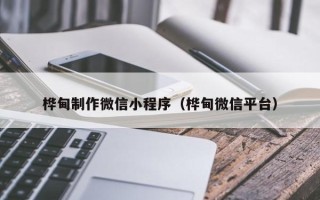 海丰桦甸制作微信小程序（桦甸微信平台）